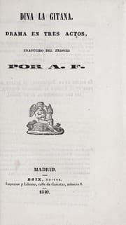 Tapa de Dina la gitana