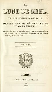 Tapa de La lune de miel