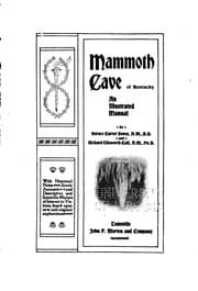 Tapa de Mammoth cave of Kentucky