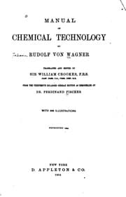Tapa de Manual of chemical technology