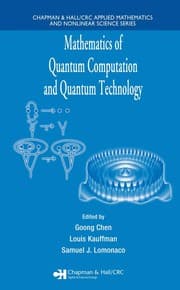 Tapa de Mathematics of quantum computation and quantum technology