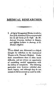 Tapa de Medical records and researches, selected from the papers of a private medical association