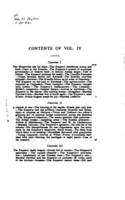 Tapa de Memoirs of Constant, the Emperor Napoleon's head valet
