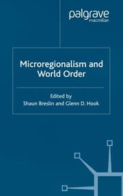 Tapa de Microregionalism and world order