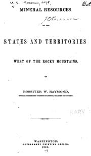 Tapa de Mineral Resources of the States and Territories