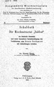 Tapa de Schabbath