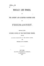 Tapa de Morals and Dogma of the Ancient and Accepted Scottish Rite of Freemasonry