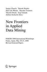 Tapa de New frontiers in applied data mining