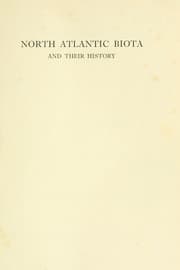 Tapa de North Atlantic biota and their history