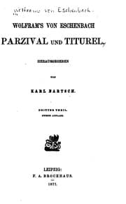 Tapa de Parzival und Titurel