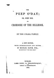 Tapa de The Peep O'day: Or, John Doe ; and Crohoore of the Billhook