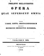 Tapa de Philippi Melanthonis Opera quae supersunt omnia