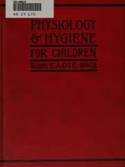 Tapa de Physiology and Hygiene for Children