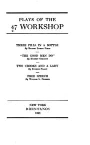 Tapa de Plays of the 47 Workshop: Three Pills in a Bottle