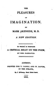 Tapa de The Pleasures of Imagination