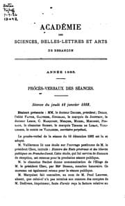 Tapa de Procès-verbaux et mémoires