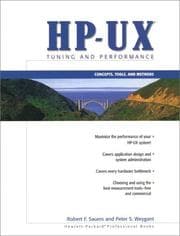 Tapa de HP-UX tuning and performance