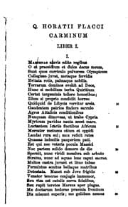 Tapa de Quinti Horatii Flacci Opera omnia