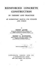 Tapa de Reinforced concrete construction in theory and practice
