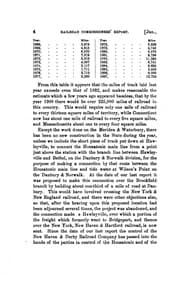 Tapa de 1887. THIRTY-FIFTH ANNUAL REPORT OF THE Railroad Commissioners OF THE STATE OF CONNECTICUT, TO WHICH ABE ADDED STATISTICAL TABLES COMPILED FBOM THE ANNUAL RETURNS OP THE RAILROAD COMPANIES OF THE STATE FOR THE YEAR ENDING SEPTEMBER 30, 1887.