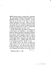 Tapa de Report of a Committee of the lords of the Privy council on the trade of Great Britain with the United States