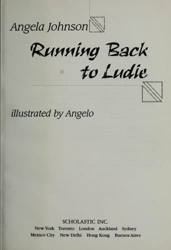 Tapa de Running Back to Ludie