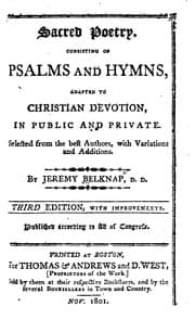 Tapa de Sacred Poetry: Consisting of Psalms and Hymns Adapted to Christian Devotion ...
