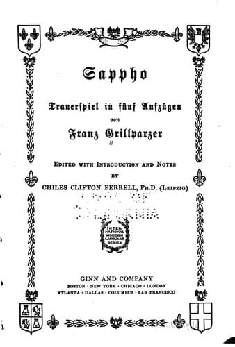 Tapa de Sappho