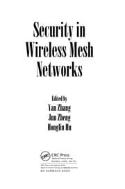Tapa de Security in wireless mesh networks