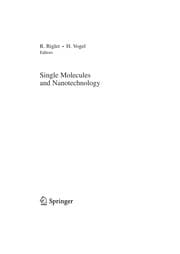 Tapa de Single molecules and nanotechnology
