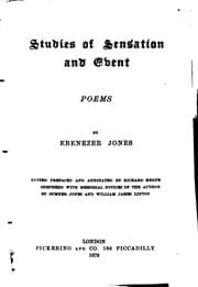 Tapa de Studies of Sensation and Event: Poems