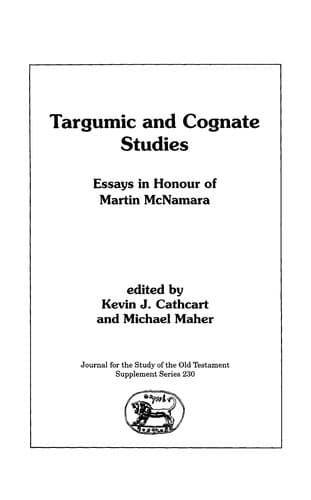 Tapa de Targumic and cognate studies