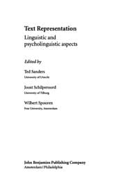 Tapa de Text representation