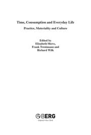 Tapa de Time, consumption and everyday life