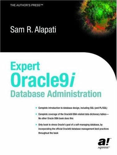 Tapa de Expert Oracle9i database administration