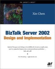Tapa de BizTalk Server 2002 Design and Implementation
