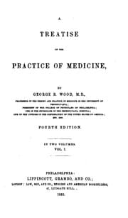 Tapa de A treatise on the practice of medicine