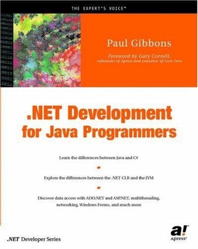 Tapa de .NET Development for Java Programmers