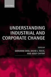 Tapa de Understanding industrial and corporate change