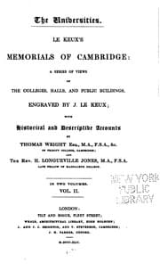 Tapa de The universities