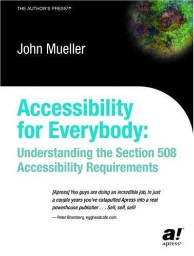 Tapa de Accessibility for everyone