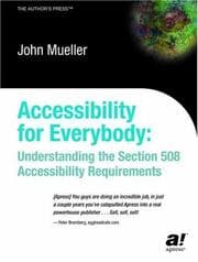 Tapa de Accessibility for everyone