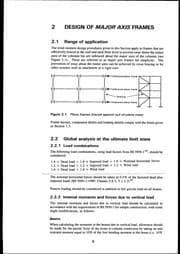 Tapa de Wind-moment design of low rise frames