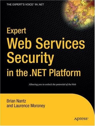 Tapa de Expert Web services security in the .NET platform