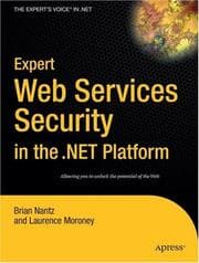 Tapa de Expert Web services security in the .NET platform