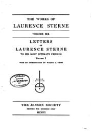 Tapa de The works of Laurence Sterne