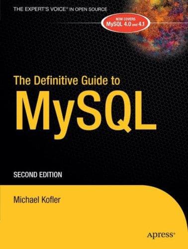 Tapa de The Definitive Guide to MySQL