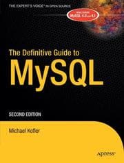 Tapa de The Definitive Guide to MySQL