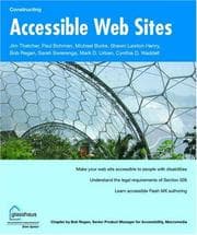 Tapa de Constructing accessible web sites