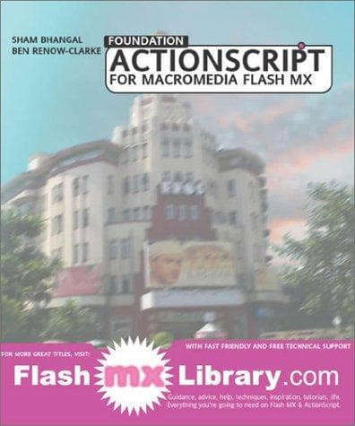 Tapa de Foundation ActionScript for Macromedia Flash Mx